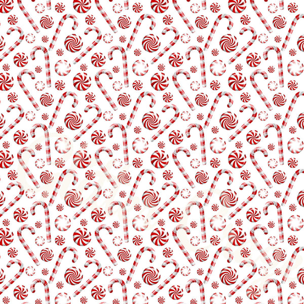 Peppermint Spice - Adhesive Vinyl 12x12 Sheets