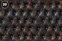 Turquoise and Brown Tooled Leather - Adhesive Vinyl 12x12 Sheets - 22 Design Options