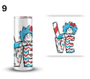 Seuss - UV DTF Decals- 12 designs 4 Sizes