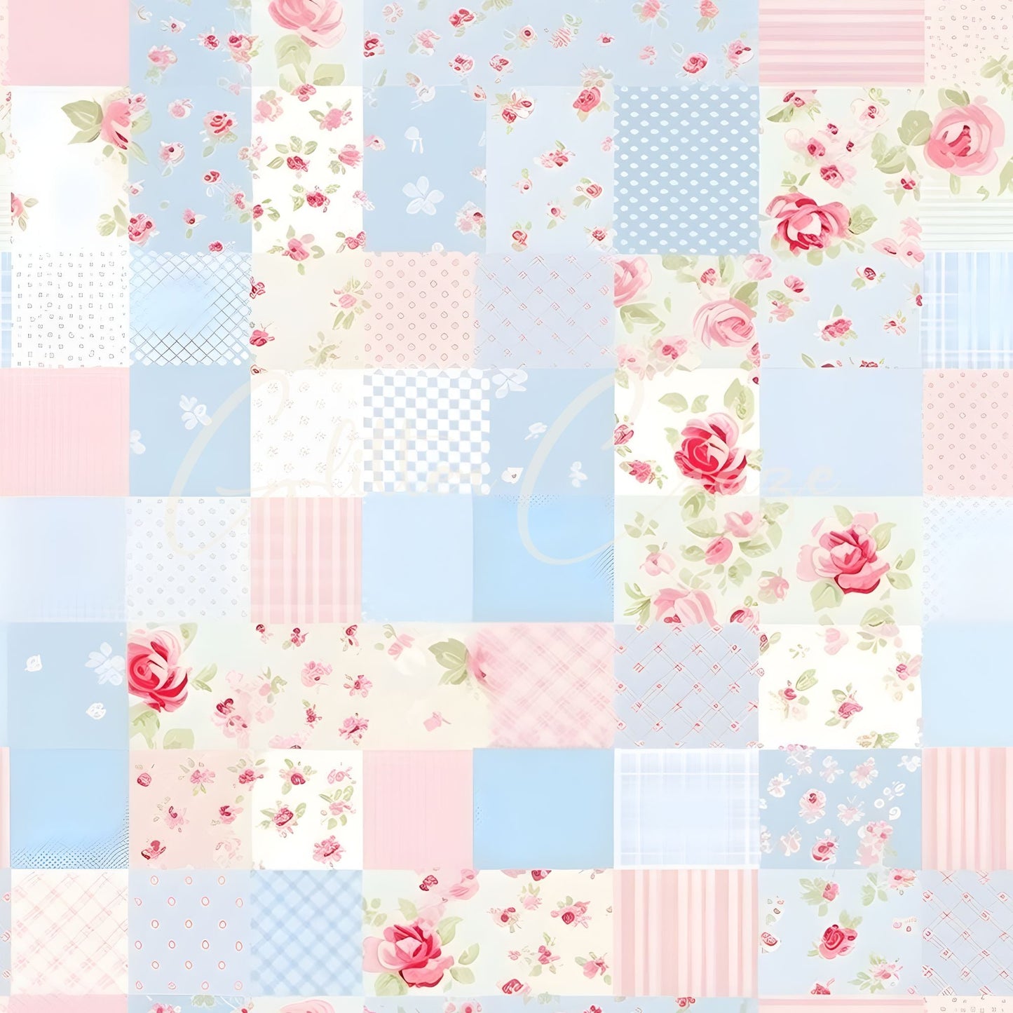 Shabby Chic - Adhesive Vinyl 12x12 Sheets - 24 Design options