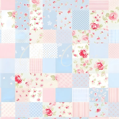 Shabby Chic - Adhesive Vinyl 12x12 Sheets - 24 Design options