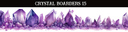 Crystals Borders UV DTF - 8 Design Options