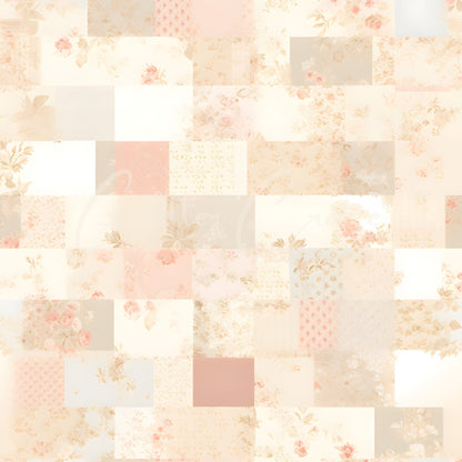 Shabby Chic - Adhesive Vinyl 12x12 Sheets - 24 Design options