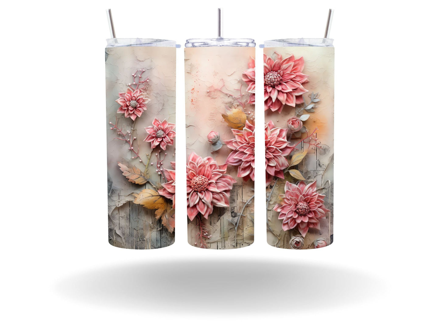 Vintage Spring Floral - Adhesive Vinyl Wrap - 50 Design Options