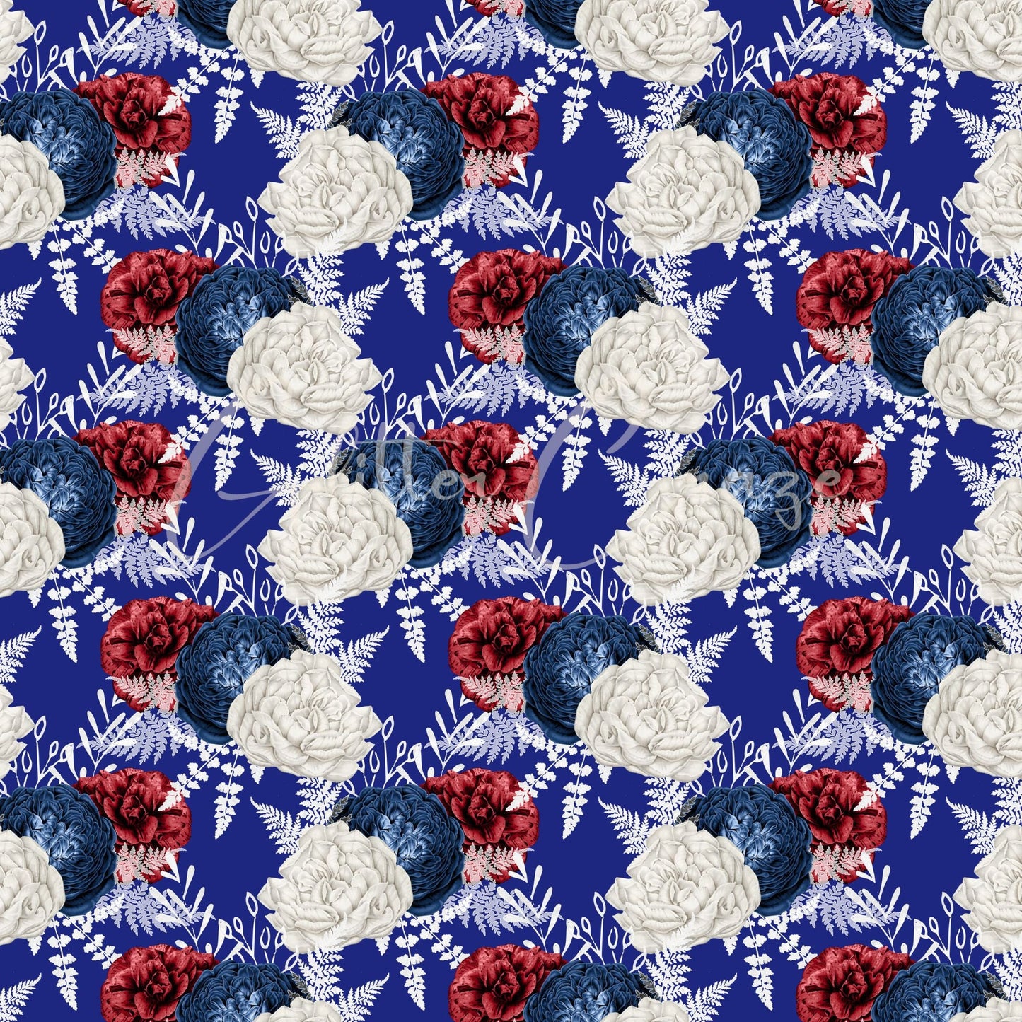 4th of July - Adhesive Vinyl 12x12 sheets - 30 patterns