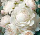 3D Flowers and roses - Adhesive Vinyl Wrap - 14 Designs
