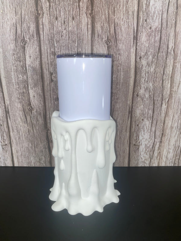 Short Melting candle - tumbler sleeve