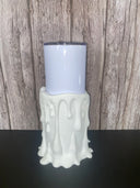 Short Melting candle - tumbler sleeve