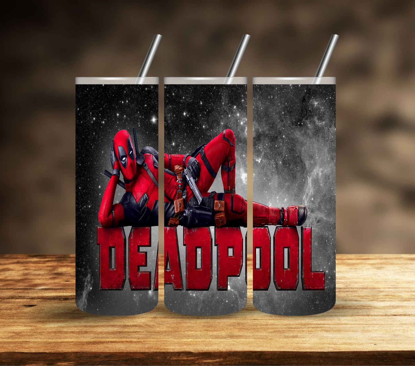 Deadpool - Adhesive Vinyl Wrap - 2 Designs