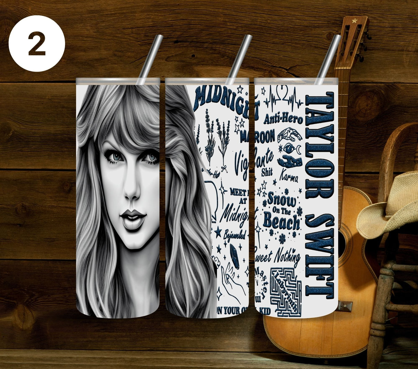 Taylor - Adhesive Vinyl Wraps - 10 Design Options