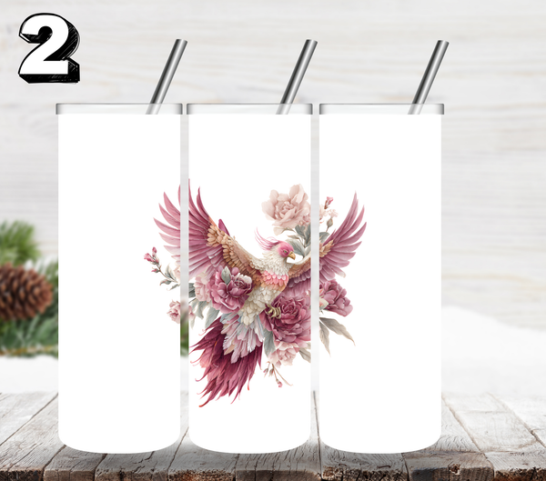 From the Ashes We Bloom UV DTF Decal