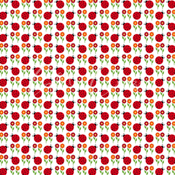 Love Bug - Adhesive Vinyl 12x12 Sheets- 24 Patterns