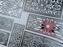 #120 Metallic Decorative Panels 6 colors