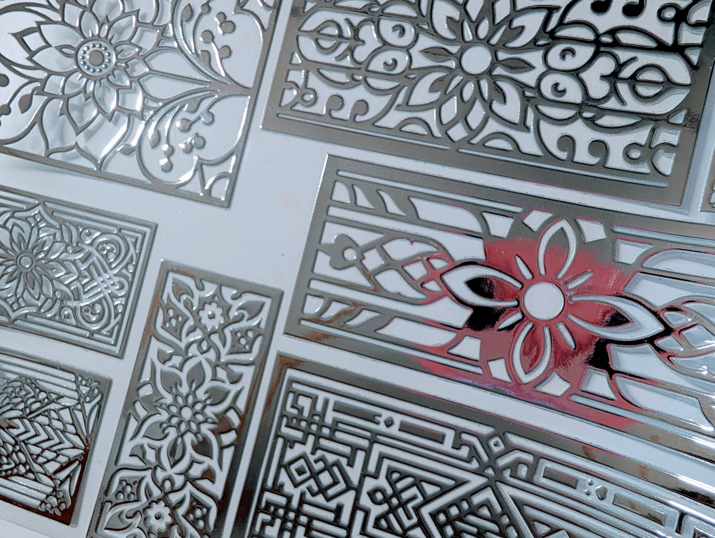 #120 Metallic Decorative Panels 6 colors