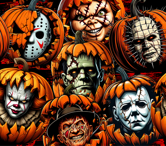 Pumpkin Slashers - Adhesive Vinyl Wrap