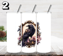 Gothic Raven UV DTF Decal