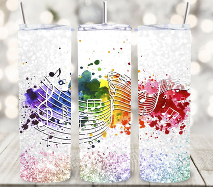 Music Notes - Adhesive Vinyl Wrap - 10 designs