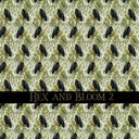 Hex and Bloom Vinyl collection- 12x12 vinyl sheets-16 designs available
