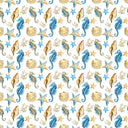Salt and Sea Collection - Adhesive Vinyl 12x12 Sheets- 14 Design Options