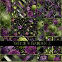 Witch's Garden Vinyl collection- 12x12 vinyl sheets-10 designs available