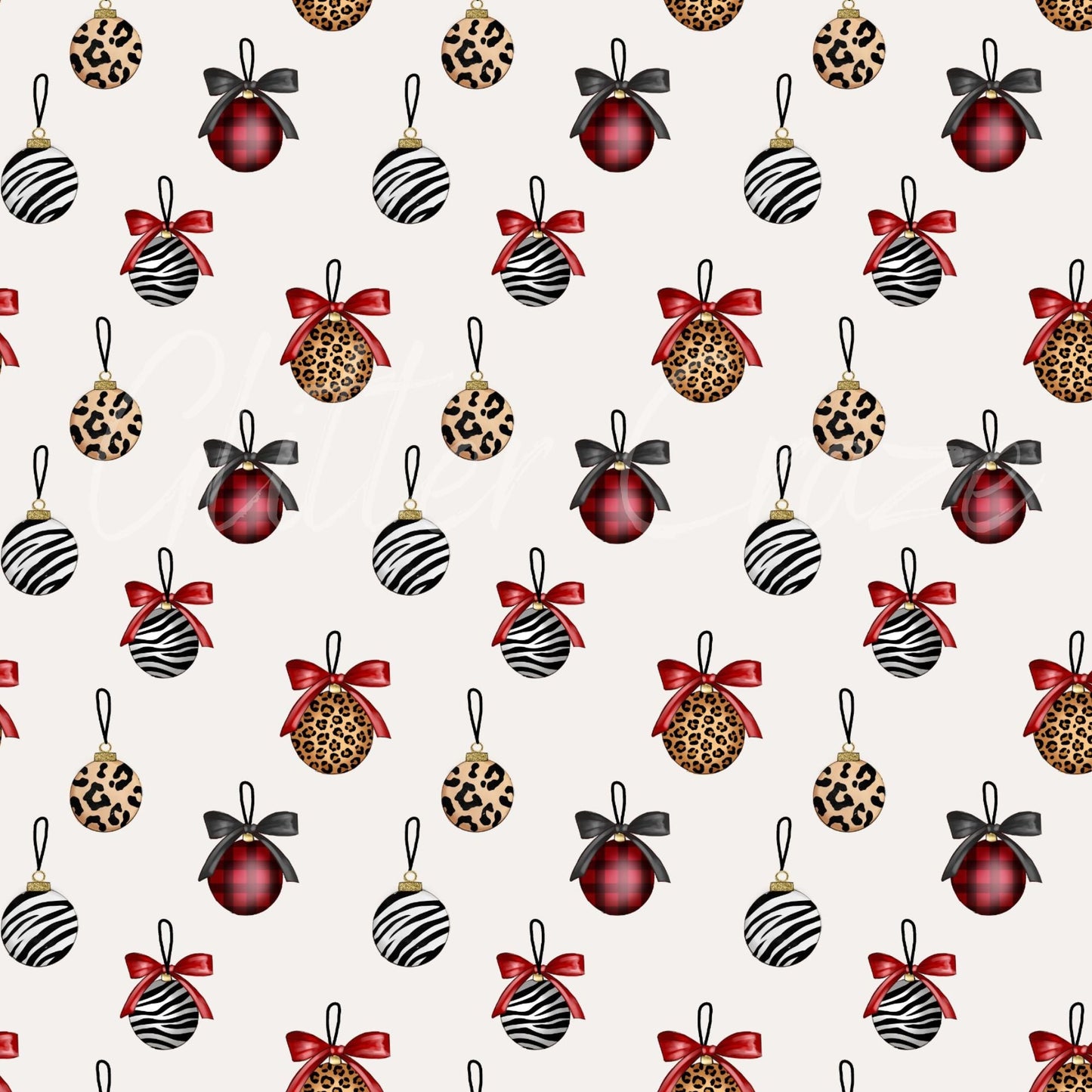 Plaid Christmas Designs - Adhesive Vinyl 12x12 Sheets