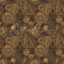 Steampunk Volume - Adhesive Vinyl 12x12 Sheets - 33 Prints