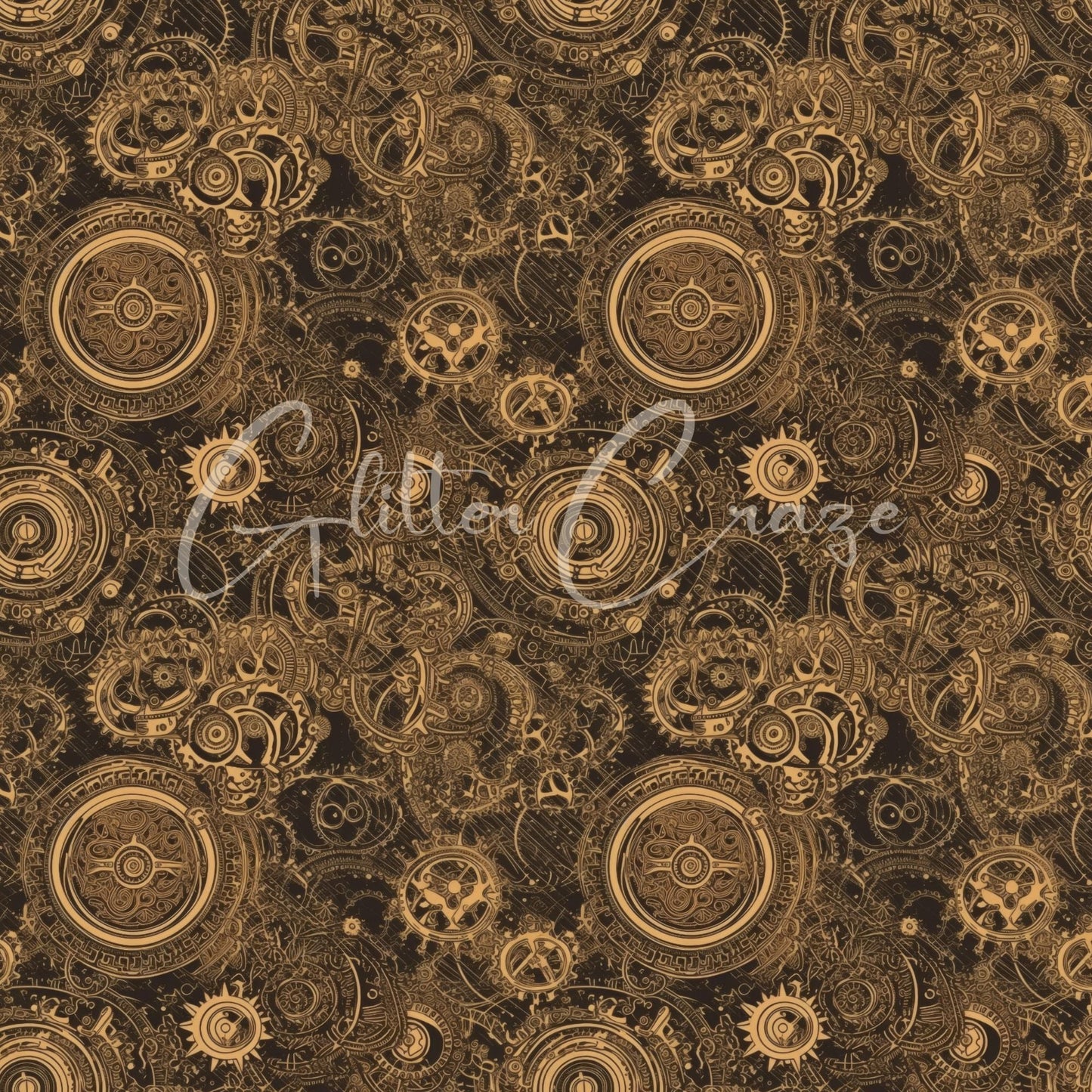 Steampunk Volume 1 12x12 Vinyl sheets- 33 Prints