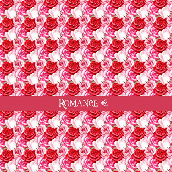Romance - vinyl sheets 20 (Patterns to choose from)