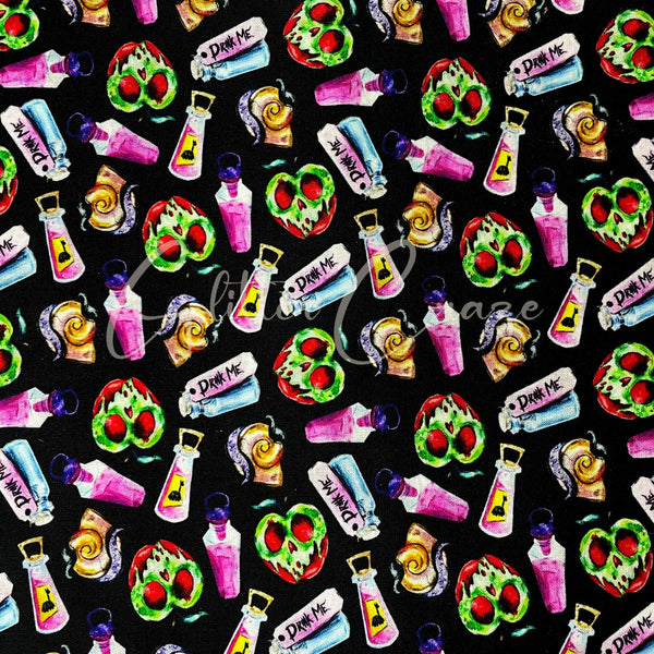 Poison Apple - Adhesive Vinyl Wrap 12x12 Sheets - 3 Desings