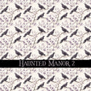 Haunted Manor Vinyl collection- 12x12 vinyl sheets-16 designs available