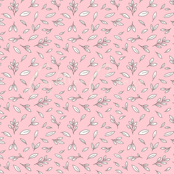 Retro Floral - Adhesive Vinyl 12x12 Sheets - 12 Design options