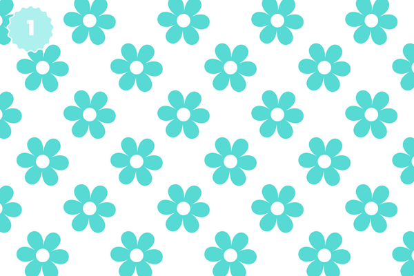 Vibrant Spring Patterns - Adhesive Vinyl 12x12 Sheets - 20 Design Options