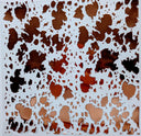 #32 Metallic UV DTF-Cow Spots- available in Gold, Silver, Holo Black, Holo Teal and Holo Pink, Holo White