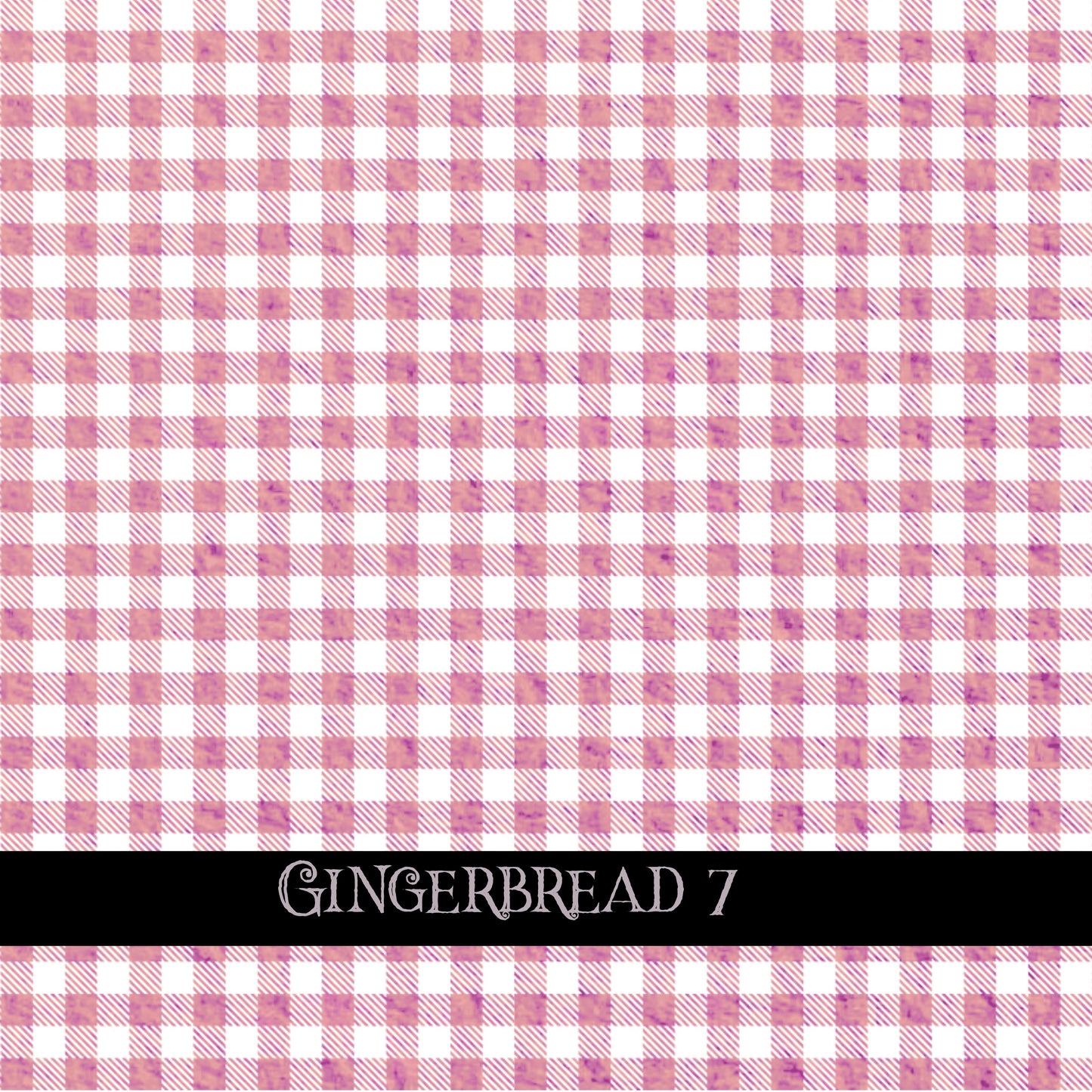 Gingerbread collection- 12x12 vinyl sheets-10 designs available