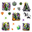 Beetlejuice - UV DTF Decal sheets- 3 Designs