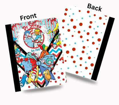 Seuss since 1904 vinyl composition notebook wrap