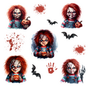 The Season Of Chucky - UV DTF Decal sheets- 3 Designs