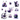 Purple Magic - UV DTF Decal sheets- 2 Designs