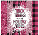 Pinkmas Christmas Collection - Adhesive Vinyl Wrap - 15 Design Options