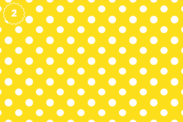 Vibrant Spring Polka Dots - Adhesive Vinyl 12x12 Sheets - 10 Design Options