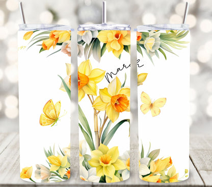 The Year in Flowers - Adhesive Vinyl Wraps - 12 Design Options