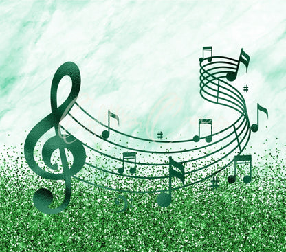 Music Notes - Adhesive Vinyl Wrap - 10 designs