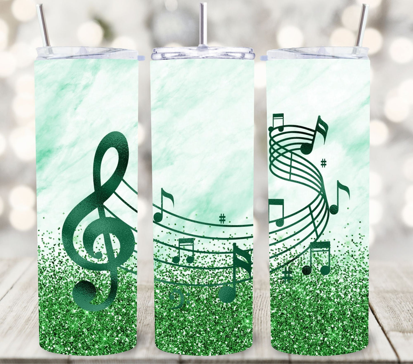 Music Notes - Adhesive Vinyl Wrap - 10 designs