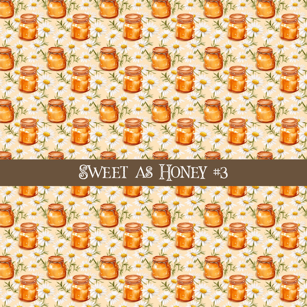 Sweet as Honey - vinyl sheets 10 (Patterns to choose from)
