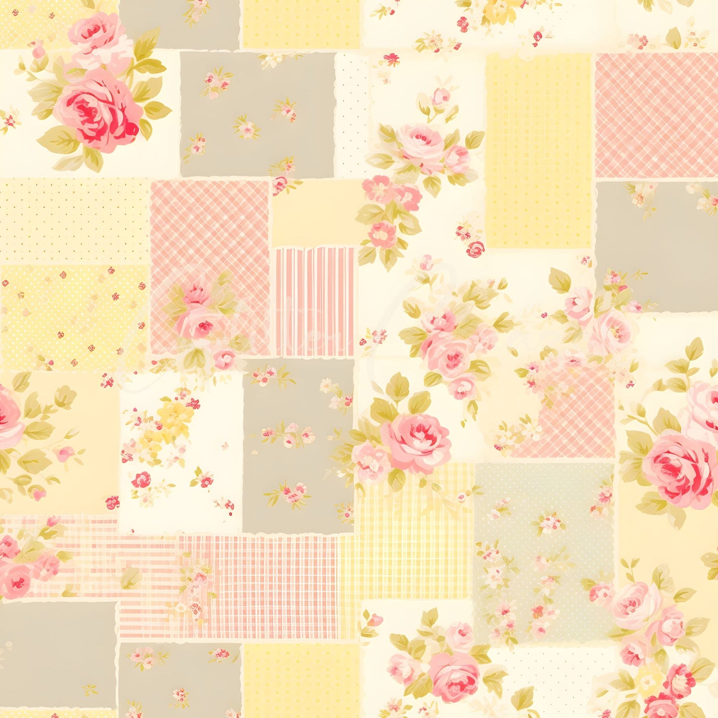 Shabby Chic - Adhesive Vinyl 12x12 Sheets - 24 Design options