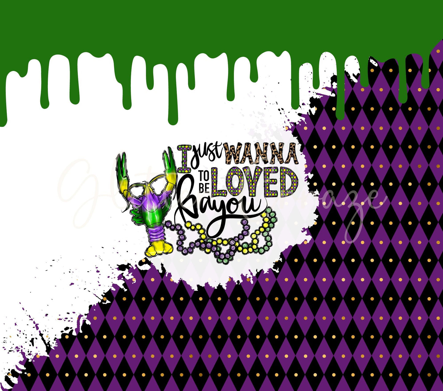 Marrdi Gras - Adhesive Vinyl Wrap - 10 designs