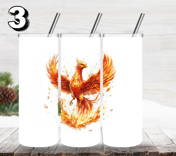 Fire of a Phoenix UV DTF Decal