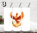Fire of a Phoenix UV DTF Decal