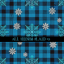All Things Plaid- 12x12 vinyl sheets-12 designs available