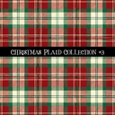 Christmas Plaid- 12x12 vinyl sheets-12 designs available